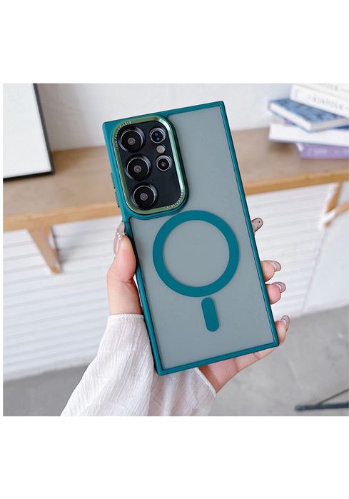 Samsung S23/S24/S25/PLUS/ULTRA - Husa Luxury Magsafe Hard PC