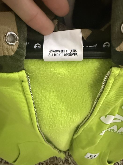 Aape zip hoodie легит