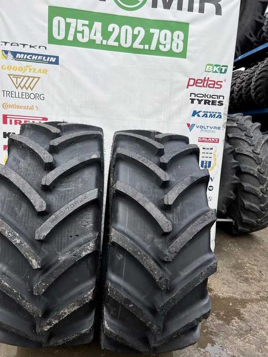 480/70 R24 Anvelope noi Radiale de tractor cu garantie John Deere