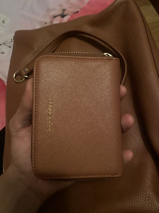 coccinelle кожаный кошелек оригинал