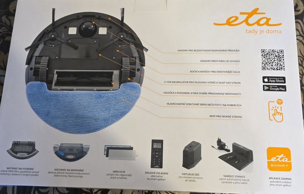 Прахосмукачка РОБОТ с моп