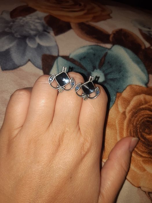 Серьги серебро 925