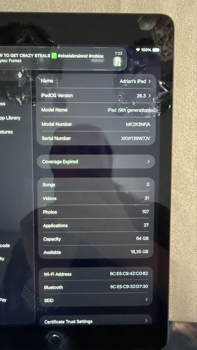 iPad (9th generation)