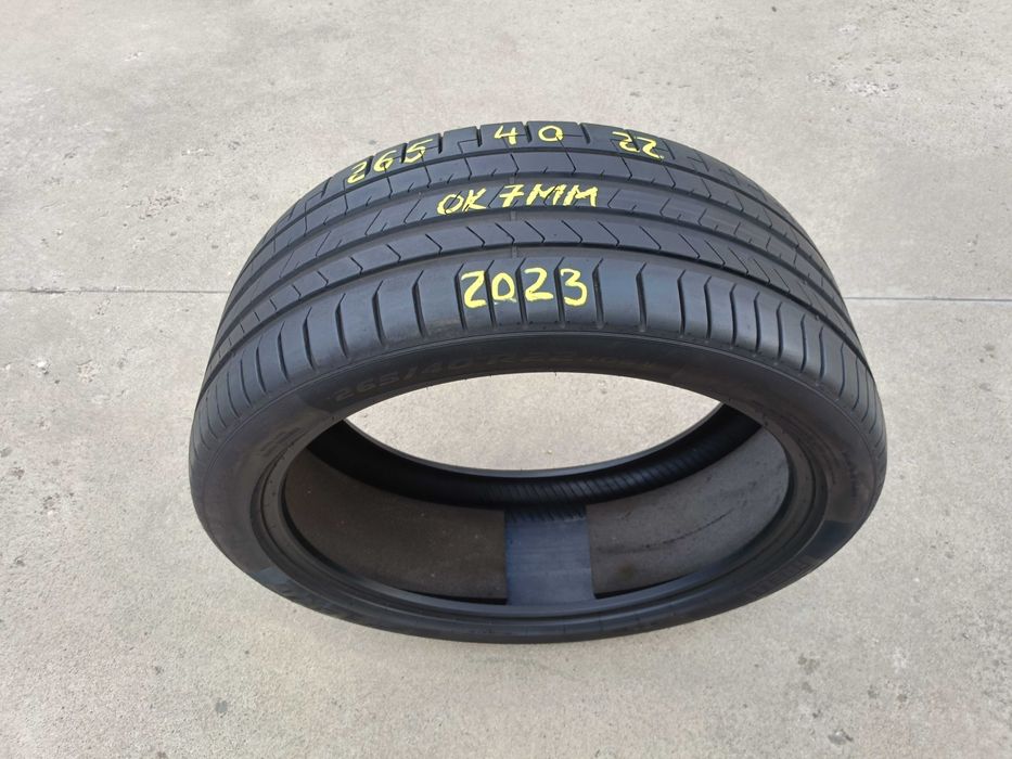O anvelopa vara 265 40 22 pirelli p zero profil de 7 mm dot 2023