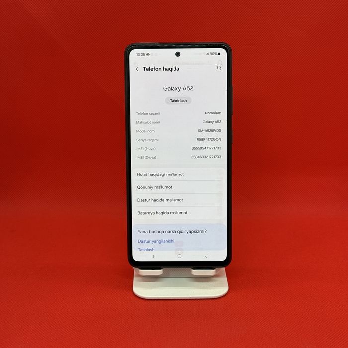 Samsung Galaxy A52 ideal