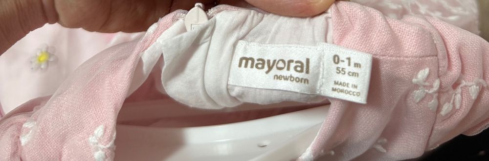 Рокля Mayoral 0-1м. 55см.