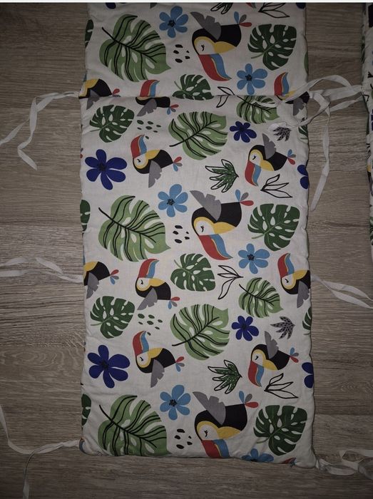 Set 2 Protectii / aparatori patut bebe
