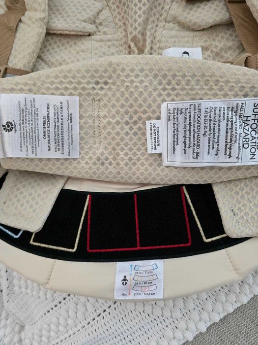 Marsupiu Ergonomic Ergobaby Omni Breeze, Bej