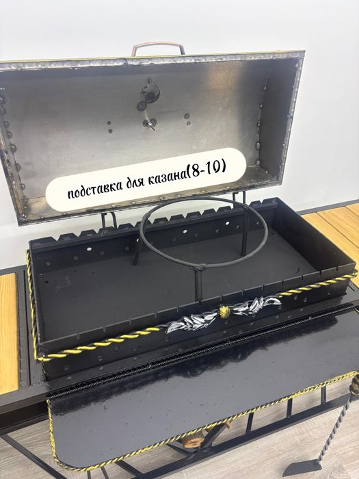 Мангал барбекю в стиле лофт