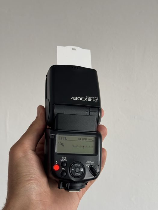 Светкавица canon speedlite 430ex iii rt