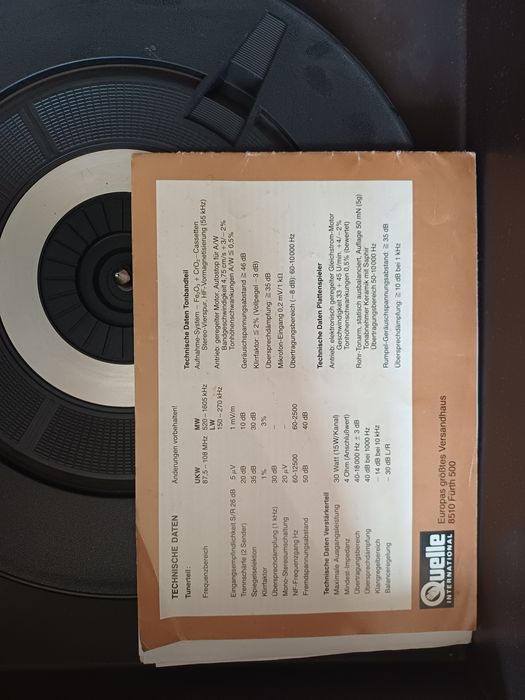 Грамофон Universum Stereo  (Работещ)