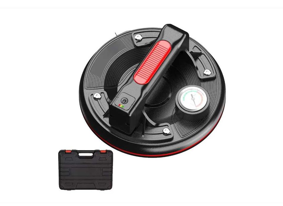 Ventuză electrică cu manometru Thomas – Ø200 mm, capacitate 220 kg