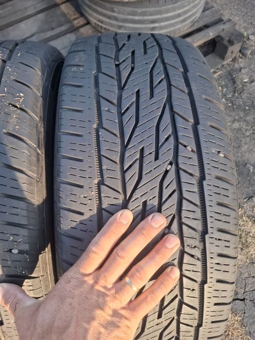 Vand set 2  anvelope 255 60 17 continental de vara bune dot 2021