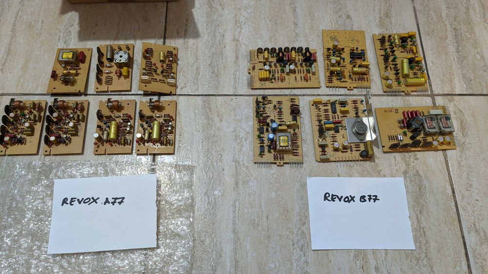 Piese din dezmembrari aparatura audio Technics, Sony, Akai, Revox Dual