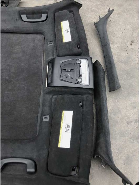 Material textil/alcantara retapitare Bmw + kit plafon instelat