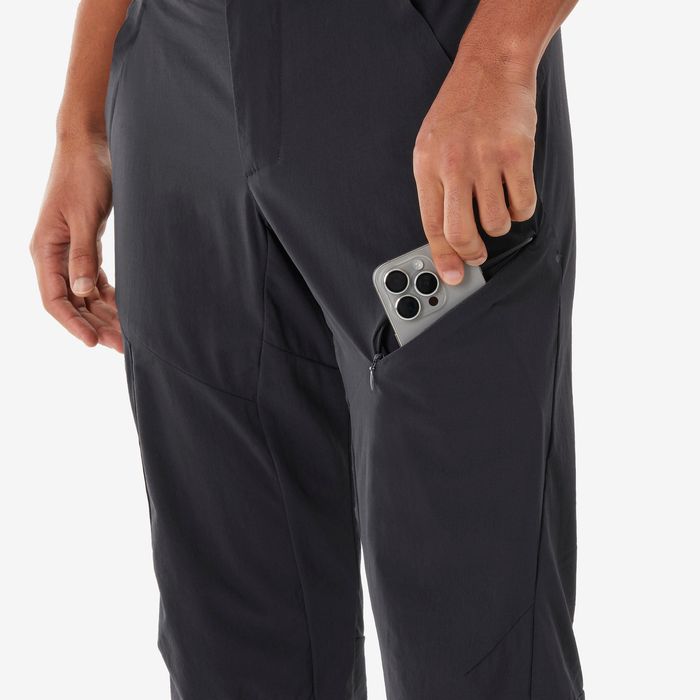 Pantalon Drumeție la munte Mh500 Negru - produs resigilat Decathlon