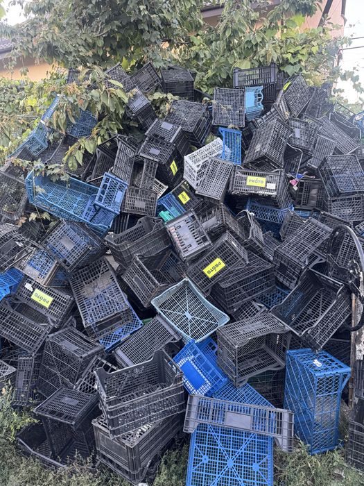 Lazi de plastic.