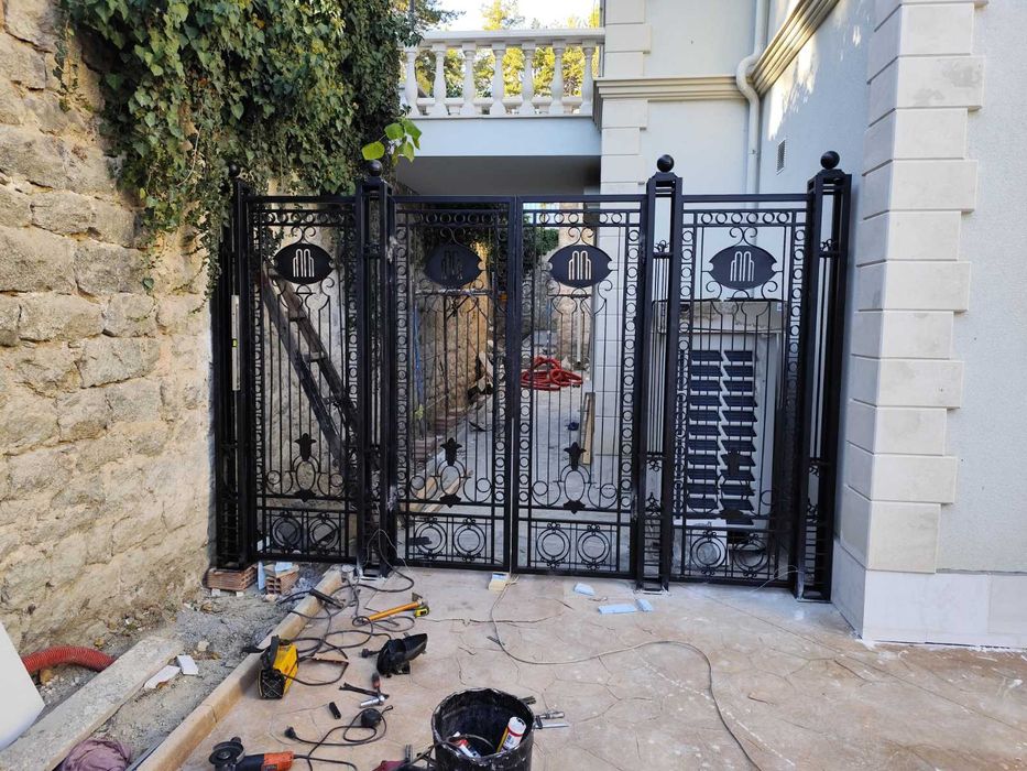 Ковано желязо иноксови парапети