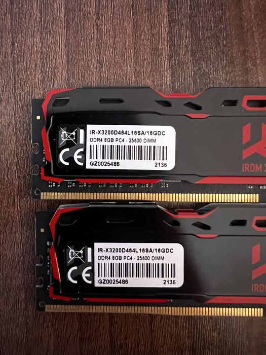 16GB RAM DDR4 3200MHz