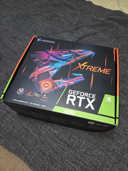Placa video AORUS GeForce RTX 3080 XTREME WATERFORCE 10G - Cu Factura!