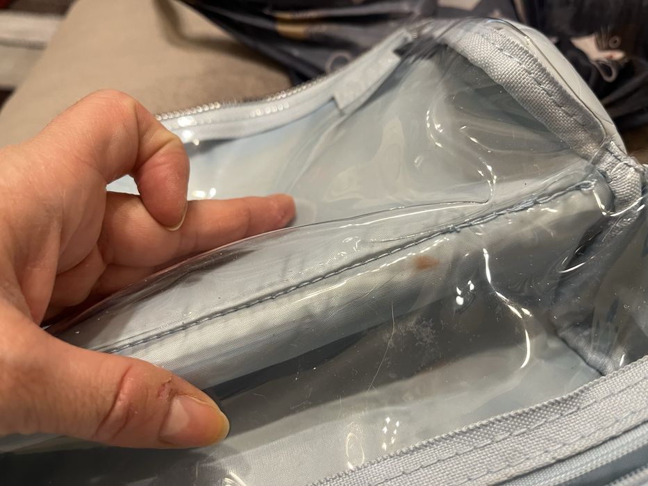 Portfard albastru deschis