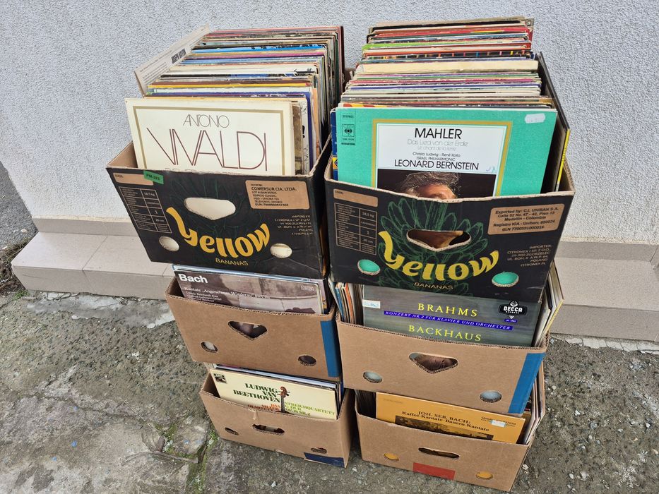 Vând 300LP Discuri Vinil colectie muzică clasică,pentru pick Up
