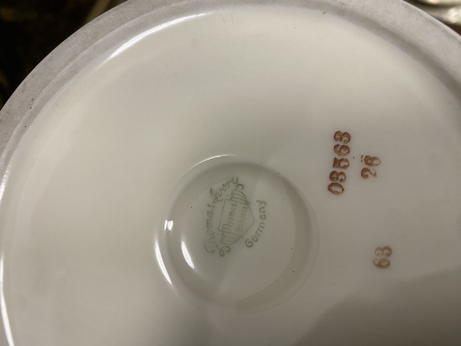 Порцеланова ваза Hutschenreuther Германия 1950 те ръчна украса