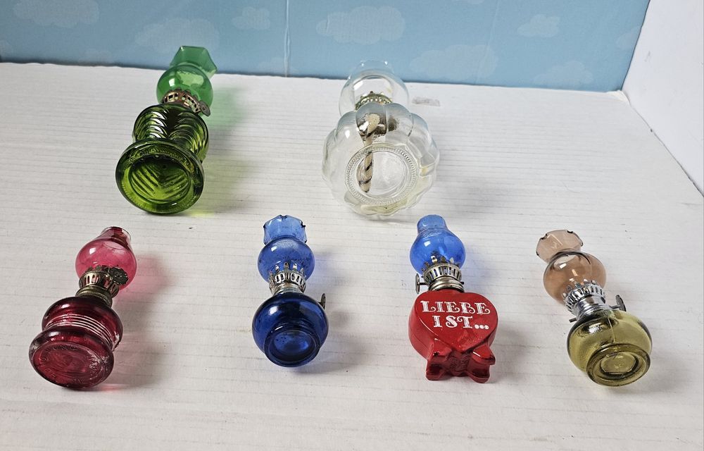 Lot lămpi de petrol vintage