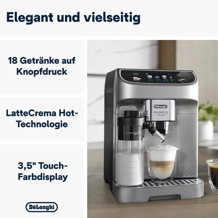 Кафеавтомат Delonghi Magnifica PLUS ECAM 322.70SB, НОВО