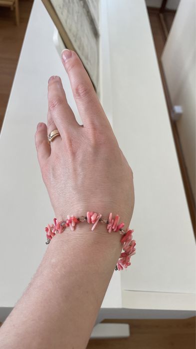 Комплект от истински корал