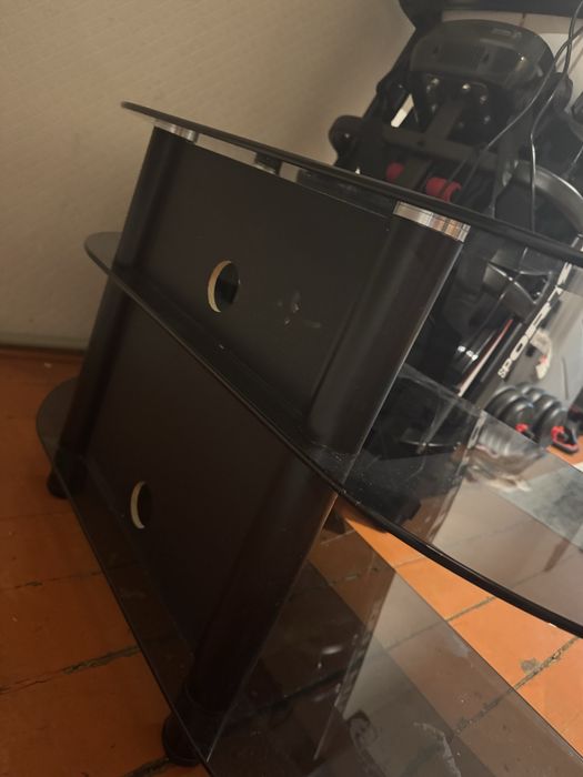 Стеклянное подставка