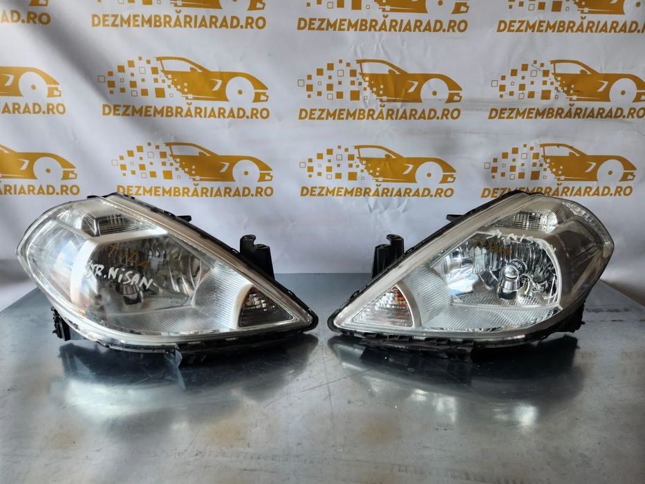 Faruri Far Stanga Dreapta Nissan Tiida Xenon Complete An 2007-2008-2009-2010-2011-2012-2013-2014 Vo