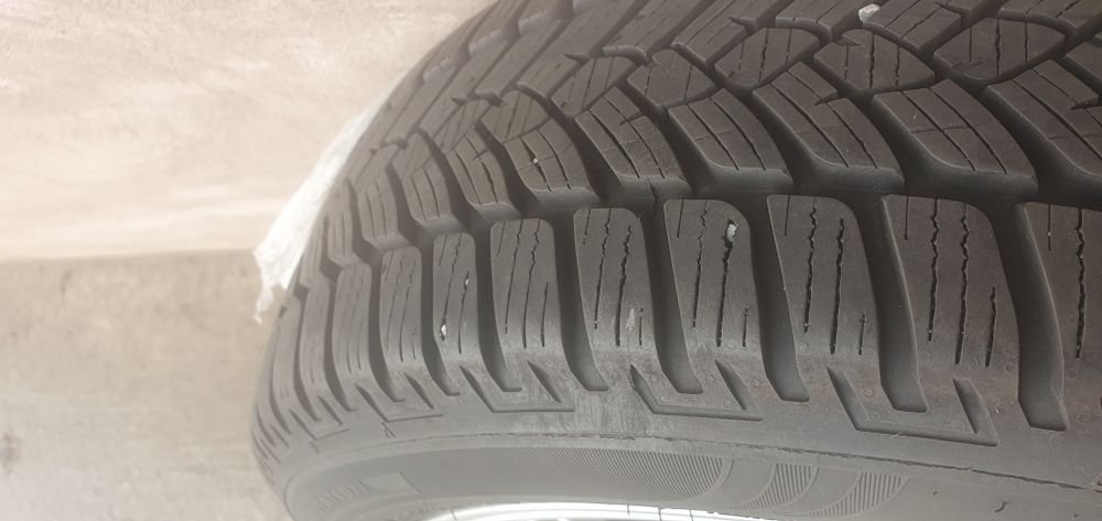 Roti + anvelope de iarna 195 55  r16