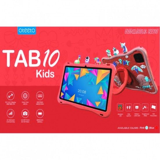 Bolalar plansheti Oteeto Tab 10 kids. Детский планшет Болалар планшети