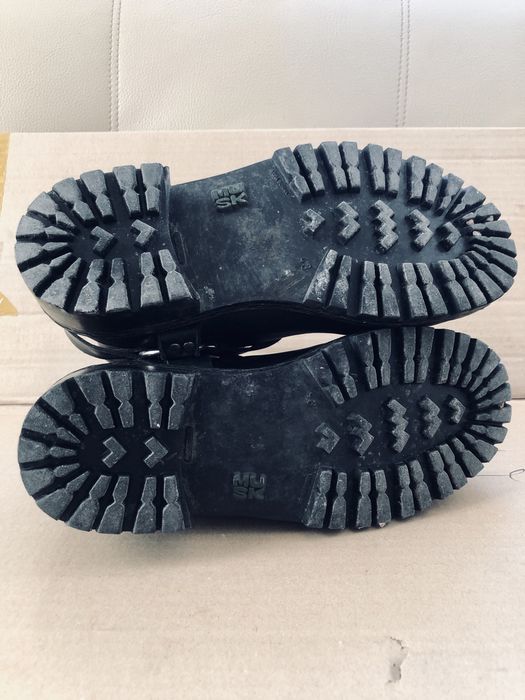 Кожаные ботинки (байкер, biker)