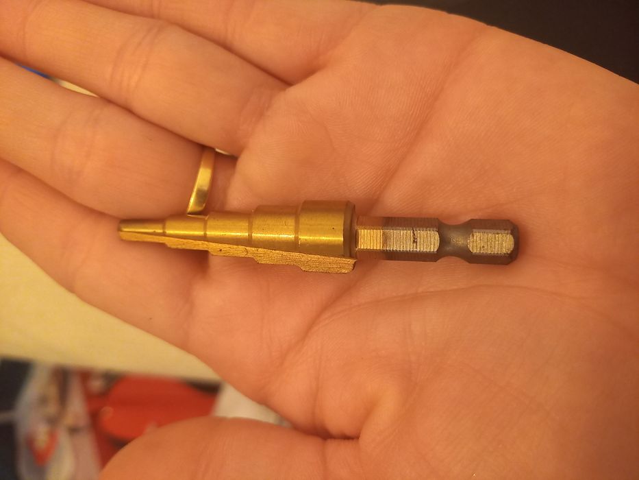 Burghiu conic 4-12mm, Titan, pentru metale si plastic