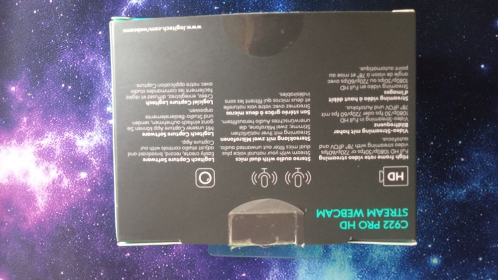 Camera web Logitech C922 HD Pro Stream HD 1080p