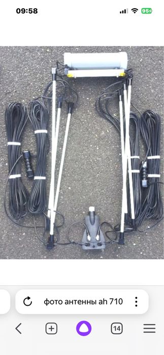 Продам кв антенну широкополсную, япония, AH710