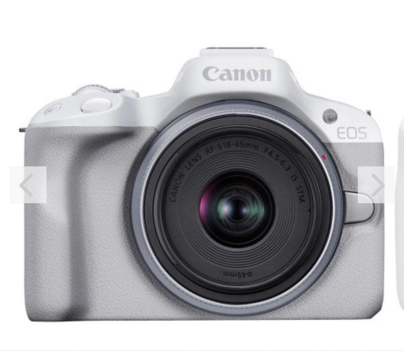 Canon R50, 2 обектива