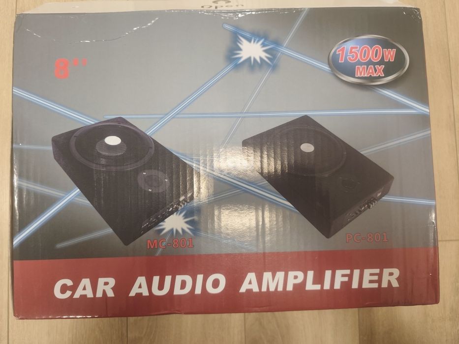 Активен субуфер за автомобил