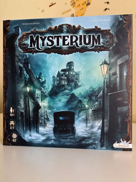Mysterium – мистериозна кооперативна настолна игра, много запазена