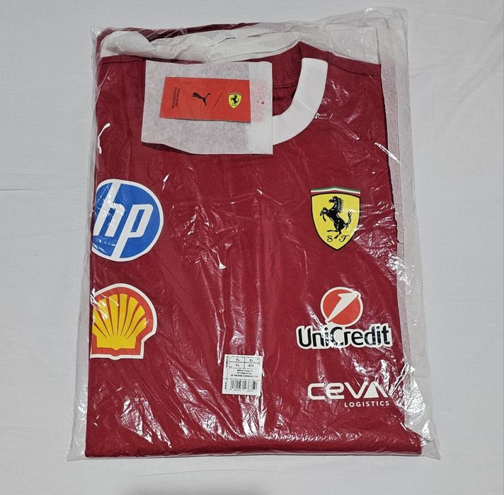 Tricou Scuderia Ferrari Oversized 2025