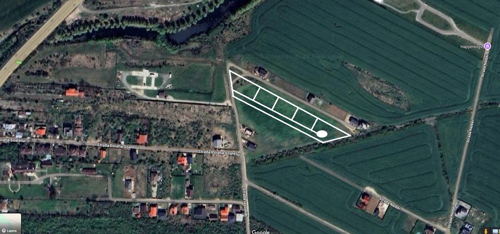 Parcele 500 - 800 mp Balotesti Lahovari