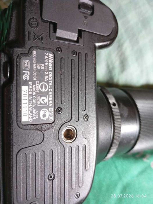 Зеркальный фотоаппарат Nikon D5100