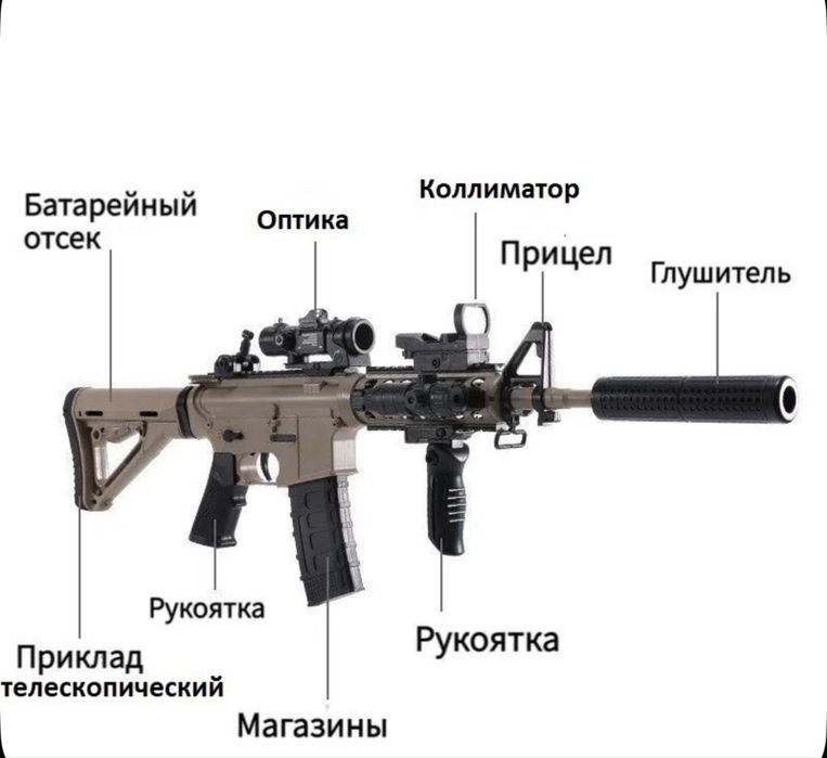 M4A1 hydroball electro