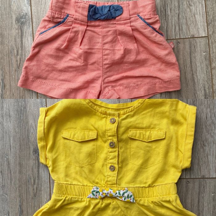 Okaidi, Дънкова рокля и ленени панталонки 0-3