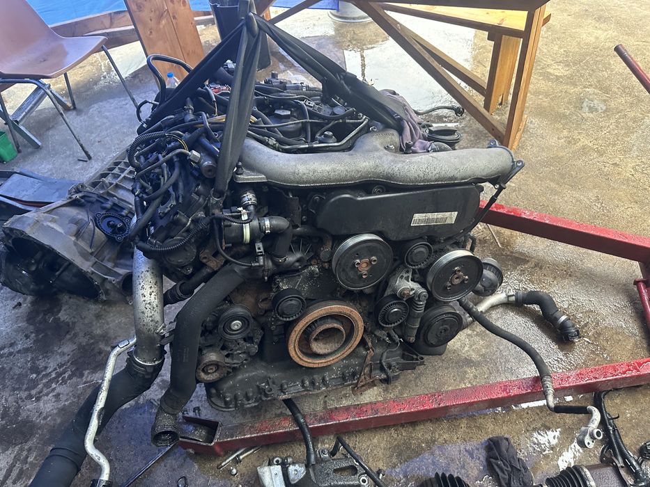 Двигател Мотор 2.7тди Ауди Engine Audi 2.7TDI