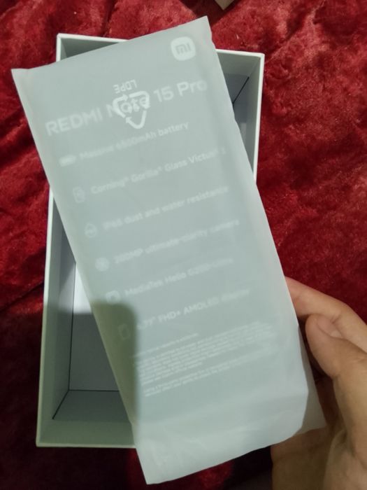 Redmi note 15 pro 1 yil kafolat