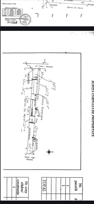 Teren de vanzare in dimieni if 2400 mp