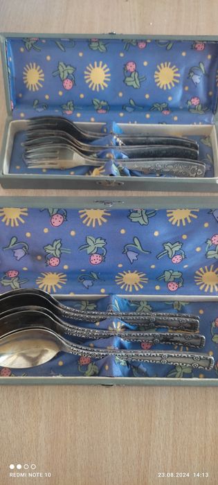 Лошки и вилки мельхиор СССР